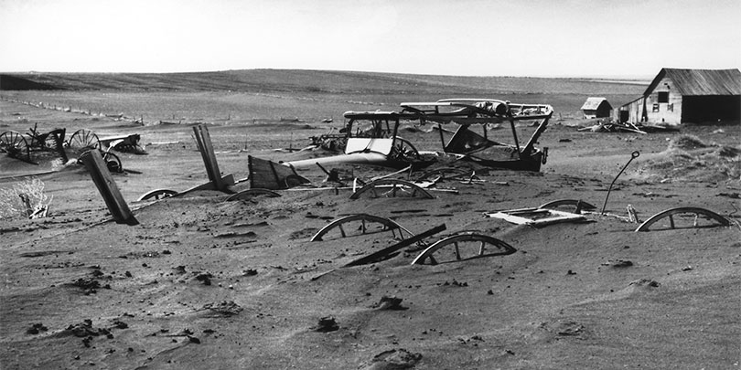 Picture of the Dust Bowl in 1936