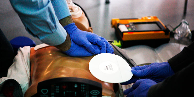 Picture of a CPR Test Dummy