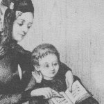 Picture of a Mother reading to her Child