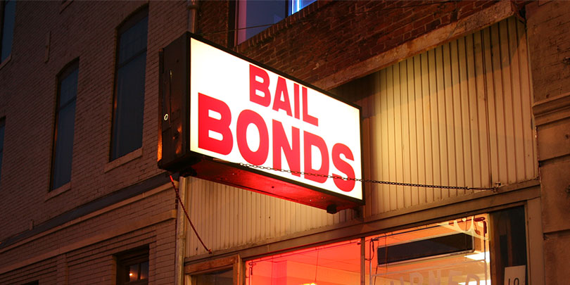 Picture of a Bail Bond Sign