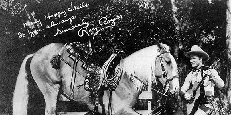 Picture of Roy Rogers and Trigger