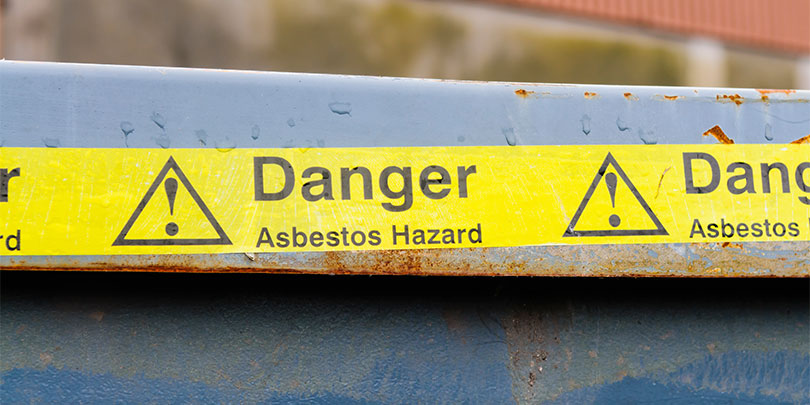 Danger: Asbestos Hazard